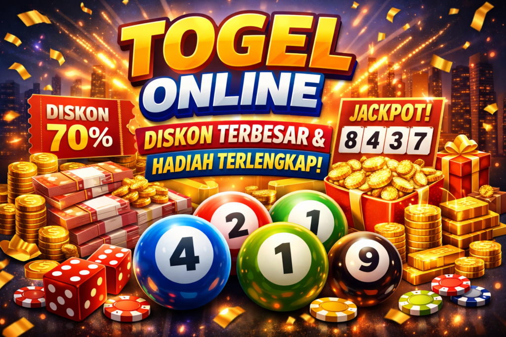 Togel Online dengan Diskon Terbesar dan Hadiah Terlengkap